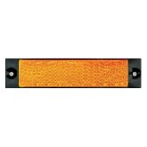 Катафот габаритный Wital UP-20L RC желтый прямоугольный под винт